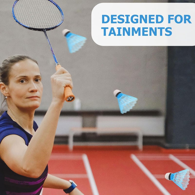 Veemoon 20PCS Badminton Shuttlecocks,Colorful Badminton Balls Plastic Birdies Balls for Indoor Outdoor Exercise Training Sports Activities Fitness (Random Color - Image 4